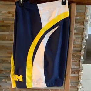 Michigan swim trunks